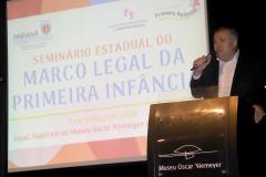 Ney Leprevost palestra no seminário “Marco Legal da Primeira Infância”
