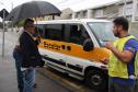 Sejuf promove ação de prevenção ao uso de vans escolares clandestinas 