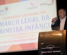 Ney Leprevost palestra no seminário “Marco Legal da Primeira Infância”