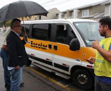 Sejuf promove ação de prevenção ao uso de vans escolares clandestinas 