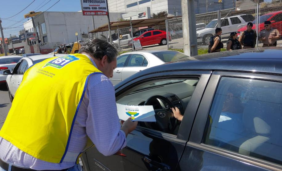 Força-Tarefa Infância Segura realiza ação de conscientização e prevenção em São José dos Pinhais