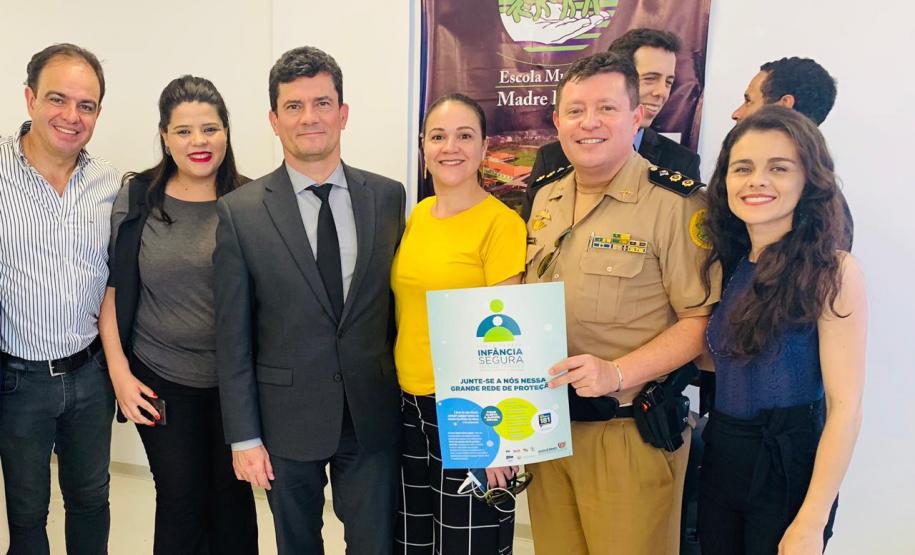 Ministro Sergio Moro recebe a Força-Tarefa Infância Segura