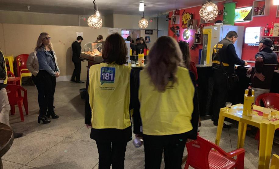 Infância Segura promove ação de fiscalização e conscientização em Campo Largo