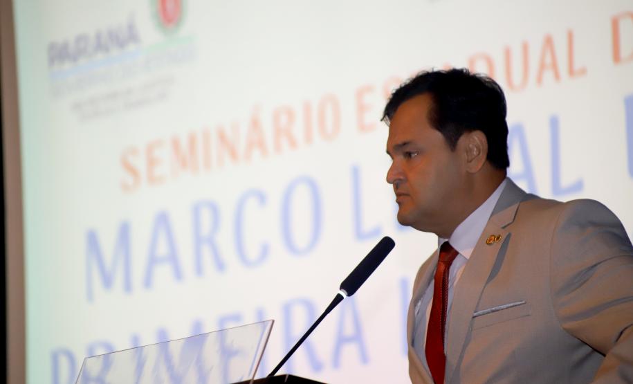 Ney Leprevost palestra no seminário “Marco Legal da Primeira Infância”