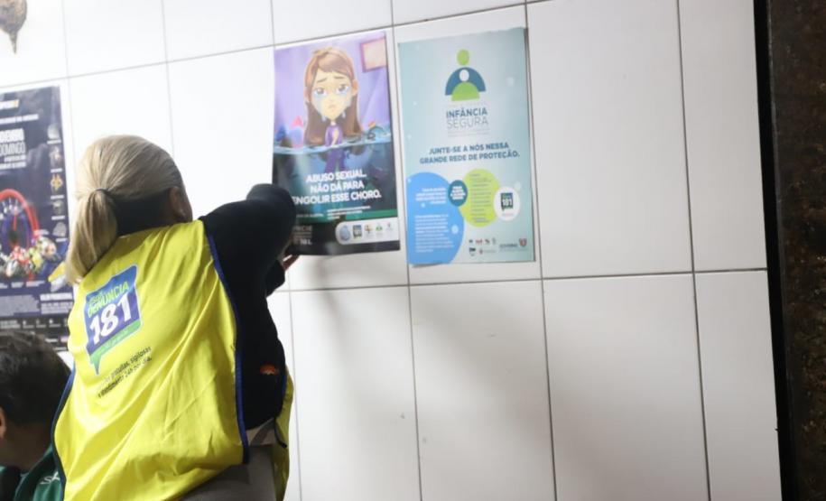 Ação da Força-Tarefa Infância Segura promove fiscalização e conscientização em bairros de Curitiba