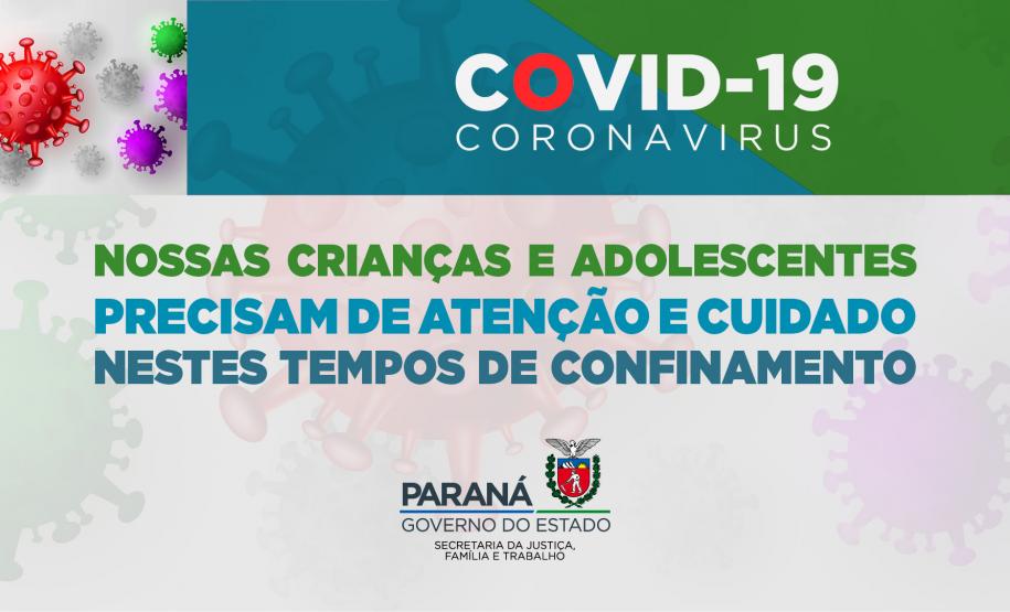 Secretaria de Justiça, Família e Trabalho lança cartilha com cuidados com as crianças durante a pandemia